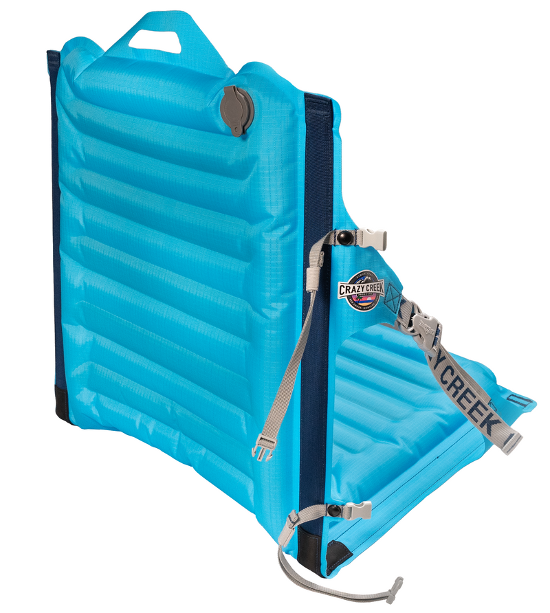 Load image into Gallery viewer, Crazy Creek AirCliner, ultralight inflatable chair for backpacking and camping.