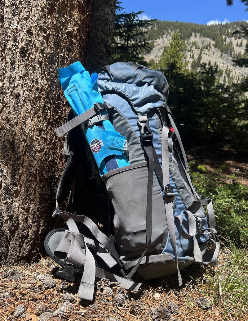 Load image into Gallery viewer, Crazy Creek AirCliner, versatile inflatable seating for camping and festivals.