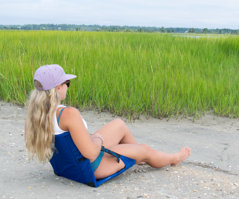 Load image into Gallery viewer, Crazy Creek Original Chair, reliable support for outdoor comfort on uneven terrain.