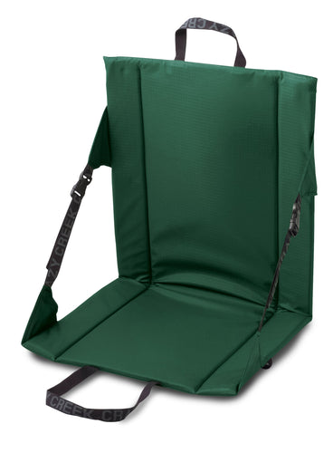 Crazy Creek LongBack Chair, extended back height for enhanced comfort outdoors.