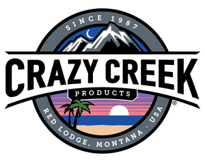 Crazy Creek Products, Since 1987, Red Lodge, Montana USA - Logo