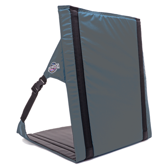 Comfort chair in Slate that is extra big for taller people